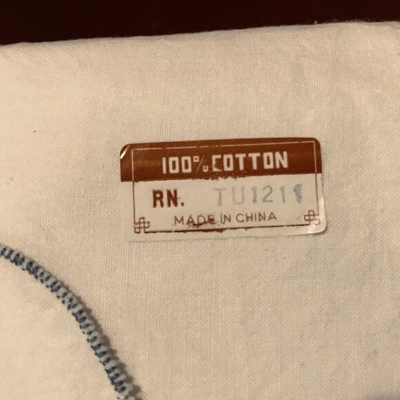 Chanukah By Jabara 100% Cotton Tablecloth With Embroidered Menorah & Crown Desig - Picture 6 of 16